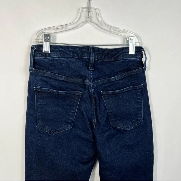 Universal Thread Dark Wash Denim High Waisted Skinny Jeans Jeggings 0 Short 25S - Picture 5 of 5